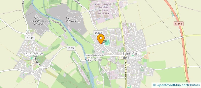 localisation de l'entreprise MADAME SANDRA PAREYT à SAINT-ANDRE-SUR-ORNE