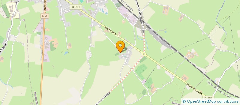 localisation de l'entreprise MADAME SANDRA PATRY  AVESNELLES