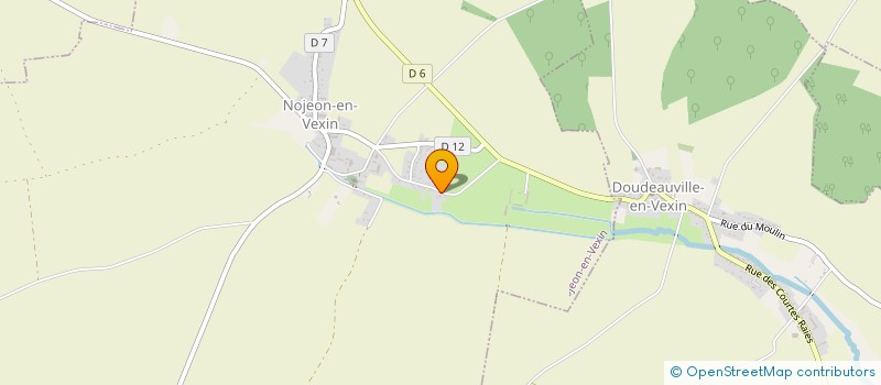 localisation de l'entreprise MADAME SANDRA PAYET  NOJEON-EN-VEXIN