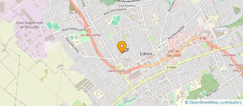 localisation de l'entreprise MADAME SANDRA PEDERENCINO  LIEVIN