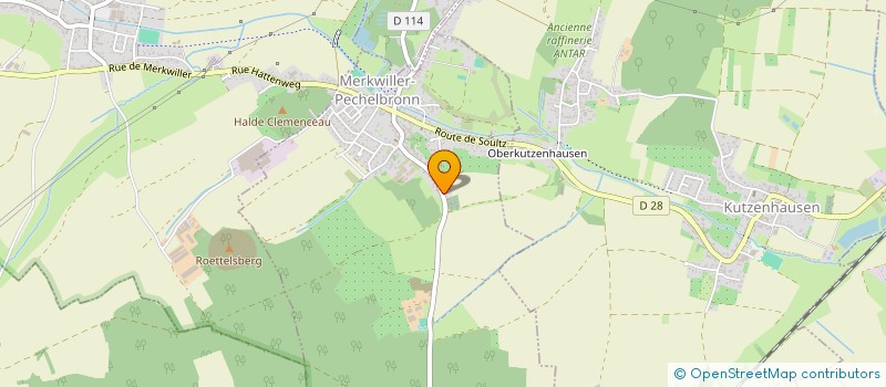 localisation de l'entreprise MADAME SANDRA PEIRONNET  MERKWILLER-PECHELBRONN