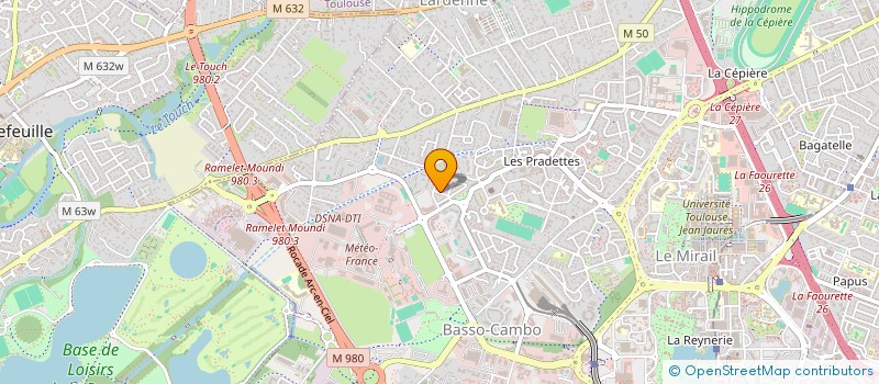 localisation de l'entreprise MADAME SANDRA PELISSIER à TOULOUSE