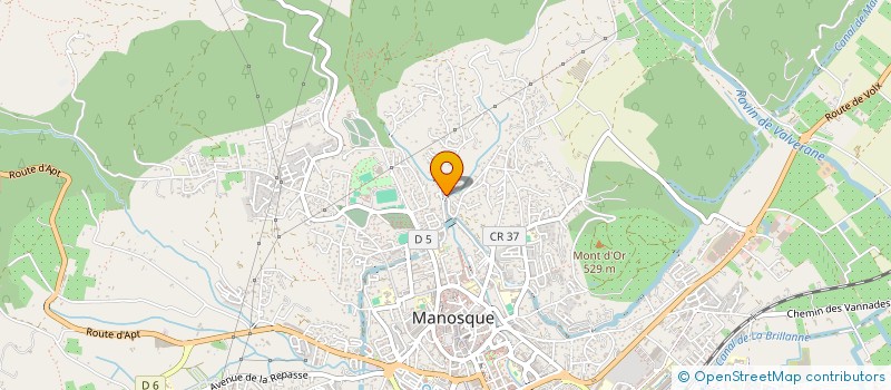 localisation de l'entreprise MADAME SANDRA PENA à MANOSQUE