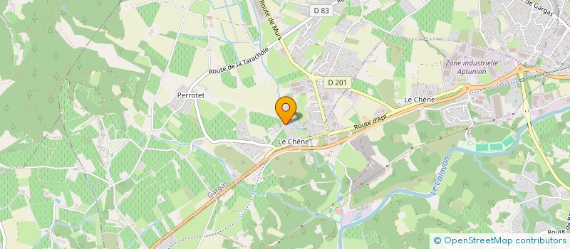 localisation de l'entreprise MADAME SANDRA PENONE  GARGAS