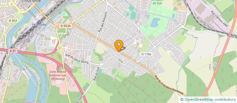 localisation de l'entreprise MADAME SANDRA PEPINO  YUTZ