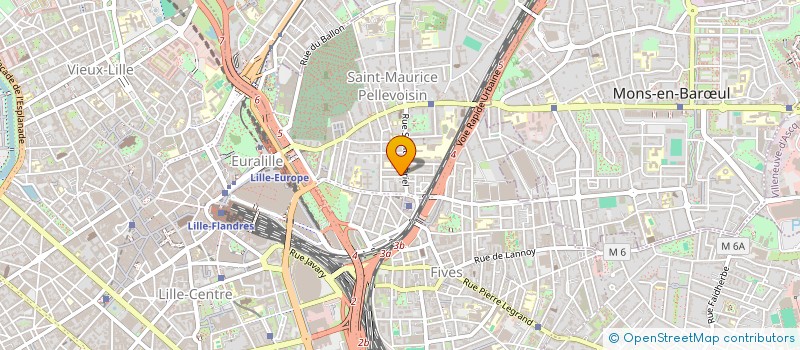localisation de l'entreprise MADAME SANDRA PEROUMAL ELLAMA à LILLE