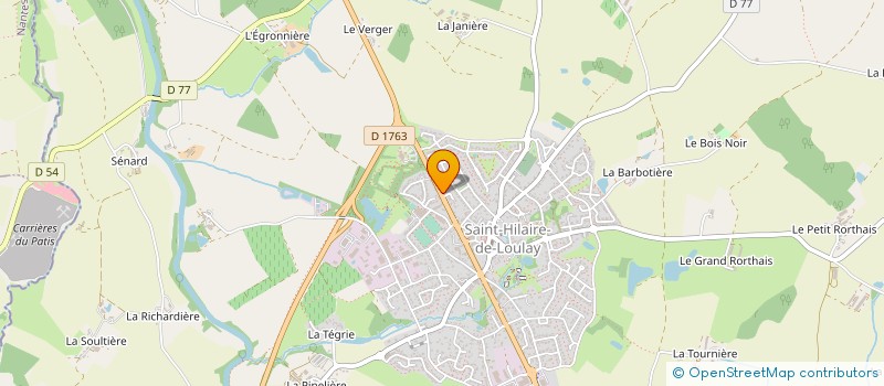 localisation de l'entreprise MADAME SANDRA PERREAU à MONTAIGU-VENDEE