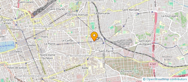 localisation de l'entreprise MADAME SANDRA PERRETEN à MARSEILLE