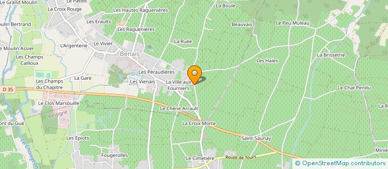 localisation de l'entreprise MADAME SANDRA PETIT  BENAIS