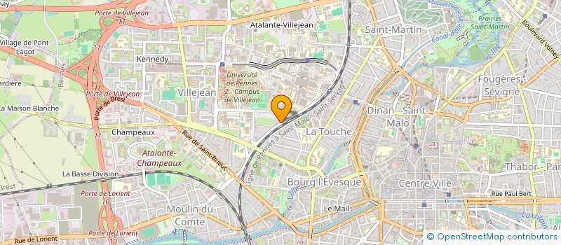 localisation de l'entreprise MADAME SANDRA PETIT  RENNES