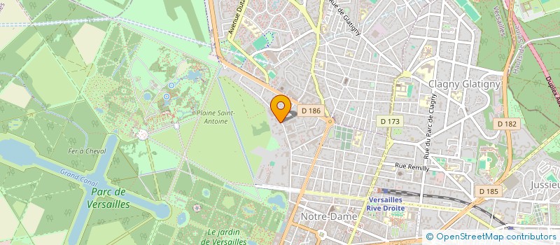 localisation de l'entreprise MADAME SANDRA PETITJEAN à VERSAILLES
