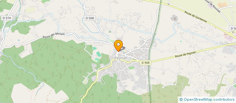 localisation de l'entreprise MADAME SANDRA PIACENTINI  ROUSSET