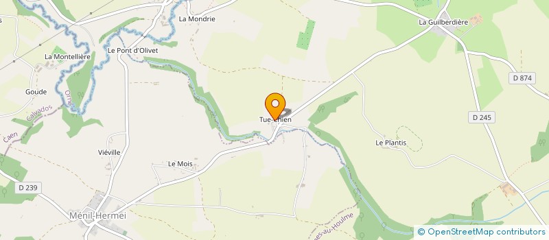 localisation de l'entreprise MADAME SANDRA PIERRE à BAZOCHES-AU-HOULME