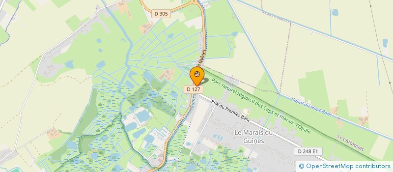 localisation de l'entreprise MADAME SANDRA PIERRU  GUINES