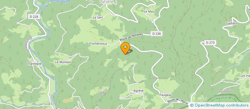 localisation de l'entreprise MADAME SANDRA PILON  SAINT-PIERRE-SUR-DOUX