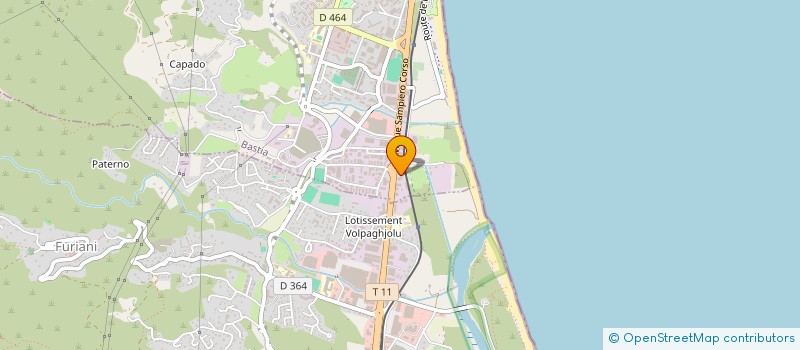 localisation de l'entreprise MADAME SANDRA PINO à BASTIA