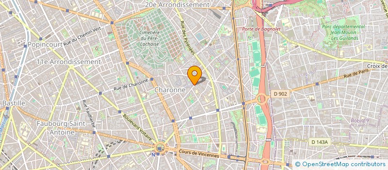 localisation de l'entreprise MADAME SANDRA PIZZORNO  PARIS