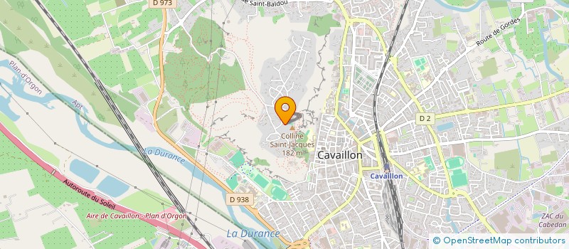 localisation de l'entreprise MADAME SANDRA POST  CAVAILLON