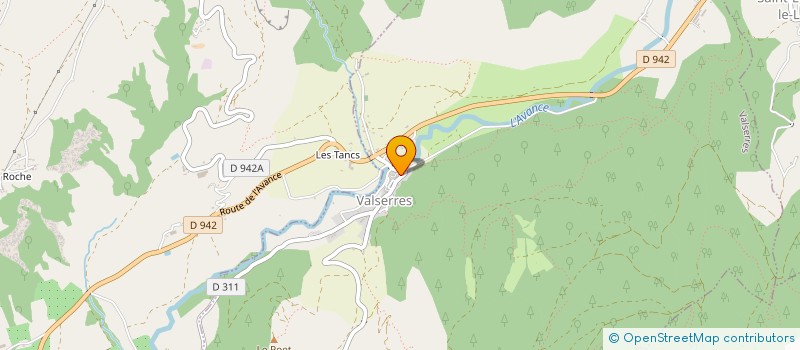 localisation de l'entreprise MADAME SANDRA POTIN  VALSERRES