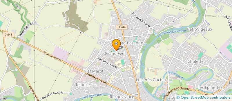 localisation de l'entreprise MADAME SANDRA POURNIN  NIORT