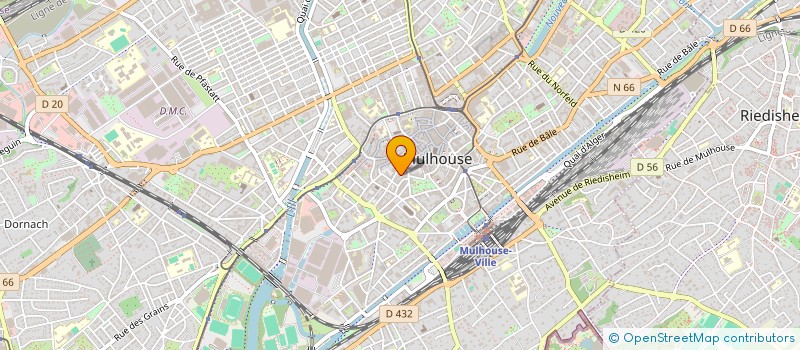 localisation de l'entreprise MADAME SANDRA PRADAL  MULHOUSE