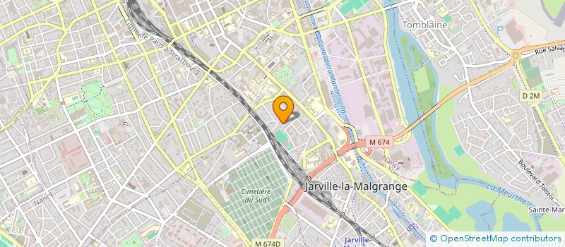 localisation de l'entreprise MADAME SANDRA PRUNIER  NANCY