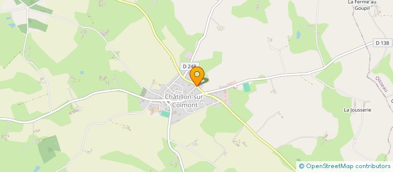 localisation de l'entreprise MADAME SANDRA PYKE  CHATILLON-SUR-COLMONT