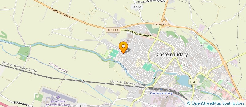 localisation de l'entreprise MADAME SANDRA QUADRADO à CASTELNAUDARY