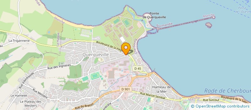 localisation de l'entreprise MADAME SANDRA QUELEN  CHERBOURG-EN-COTENTIN