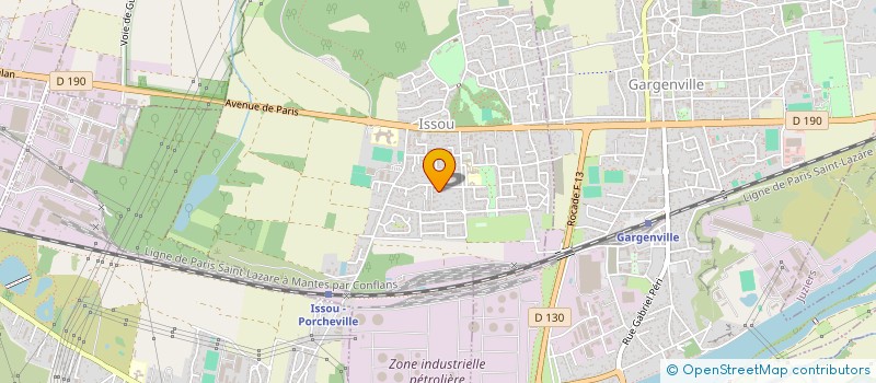 localisation de l'entreprise MADAME SANDRA QUESNEL  ISSOU