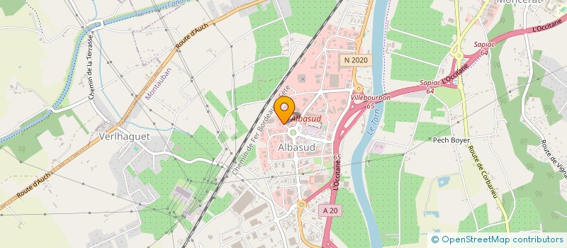 localisation de l'entreprise MADAME SANDRA RAGOT  MONTAUBAN