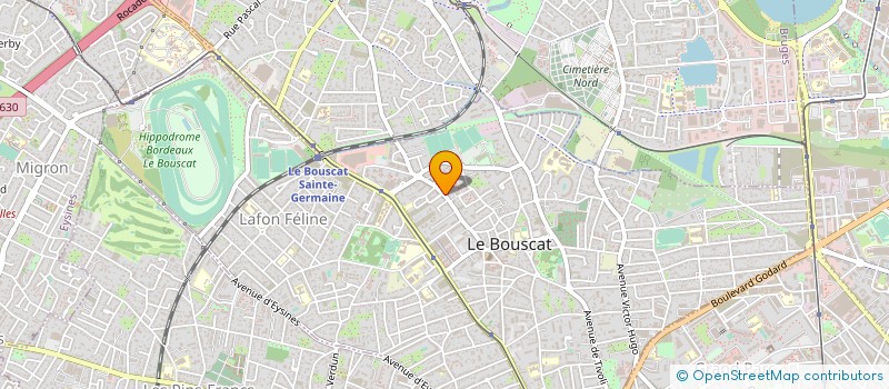 localisation de l'entreprise MADAME SANDRA RAKOTONDRASOA à LE BOUSCAT