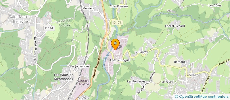 localisation de l'entreprise MADAME SANDRA RAMIAH  VILLAZ