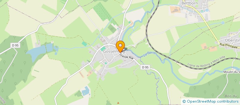 localisation de l'entreprise MADAME SANDRA REBEL à GOSSELMING