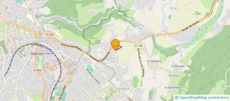 localisation de l'entreprise MADAME SANDRA RECHARD  COUBLEVIE