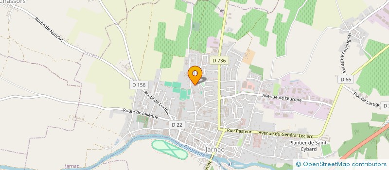 localisation de l'entreprise MADAME SANDRA REINHARD  SIGOGNE