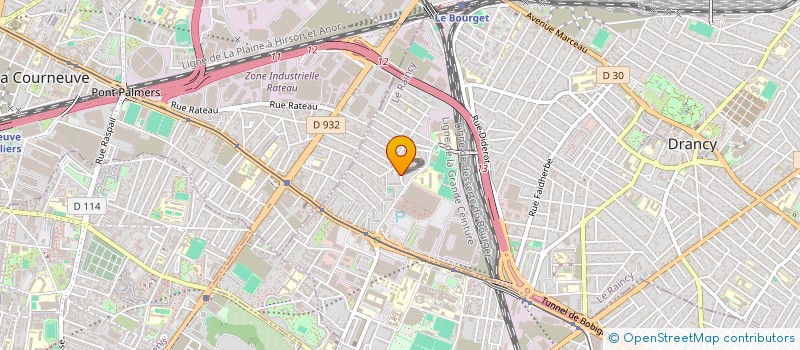 localisation de l'entreprise MADAME SANDRA RELTIEN  DRANCY