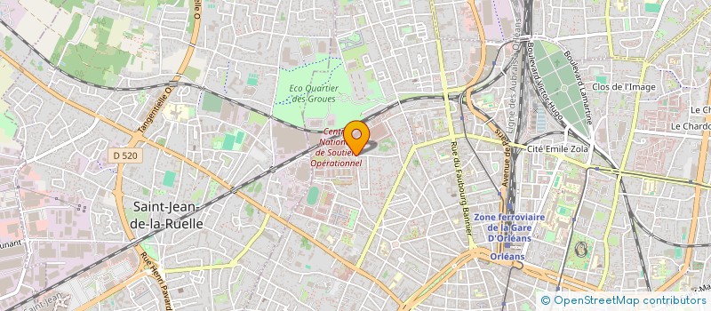 localisation de l'entreprise MADAME SANDRA RENARD à ORLEANS
