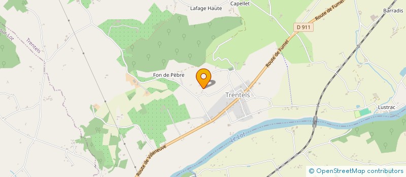 localisation de l'entreprise MADAME SANDRA RENOULLEAU  TRENTELS