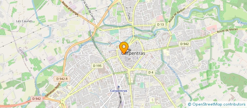 localisation de l'entreprise MADAME SANDRA REPOSSI  CARPENTRAS