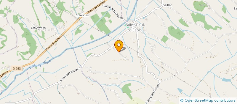 localisation de l'entreprise MADAME SANDRA REPUSSARD  SAINT-PAUL-D'ESPIS