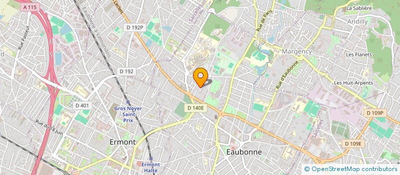 localisation de l'entreprise MADAME SANDRA RIBEIRO à EAUBONNE