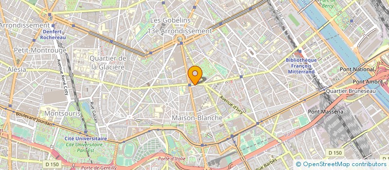 localisation de l'entreprise MADAME SANDRA RIGOT  PARIS