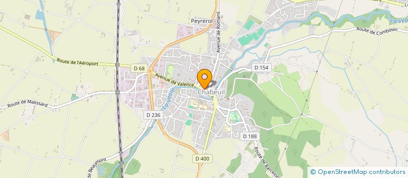 localisation de l'entreprise MADAME SANDRA RIVAILLER à CHABEUIL