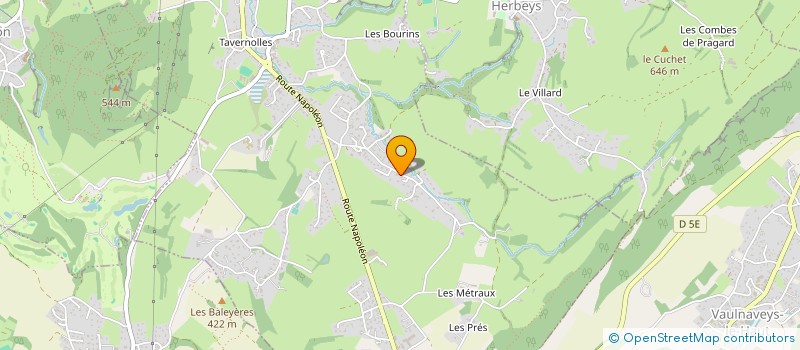 localisation de l'entreprise MADAME SANDRA RIVET  BRIE-ET-ANGONNES