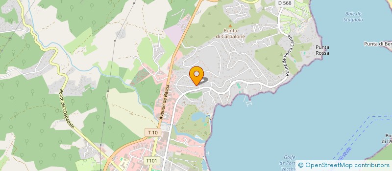 localisation de l'entreprise MADAME SANDRA RIZZO à PORTO-VECCHIO