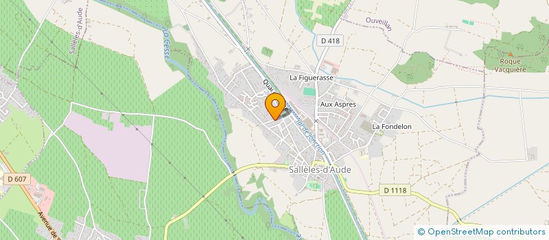 localisation de l'entreprise MADAME SANDRA ROCATCHER  CUXAC D'AUDE