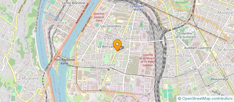 localisation de l'entreprise MADAME SANDRA RODRIGUEZ LOPEZ à LYON