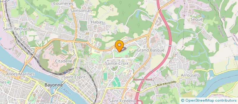 localisation de l'entreprise MADAME SANDRA ROMERO  SAINT-MARTIN-DE-SEIGNANX