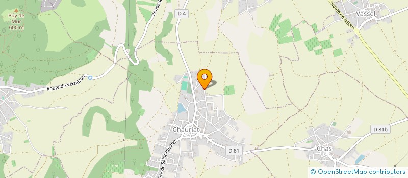 localisation de l'entreprise MADAME SANDRA ROSAS  CHAURIAT